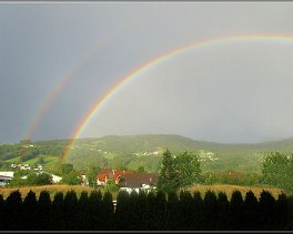 &nbsp; Regenbogen über Mondsee   &nbsp; Copyright © Horst Ziegler &nbsp;  &nbsp;  &nbsp;