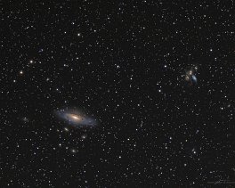 Objekt- und Aufnahmedaten   &nbsp; NGC7331   &nbsp; Copyright © Horst Ziegler &nbsp;  &nbsp;  &nbsp;