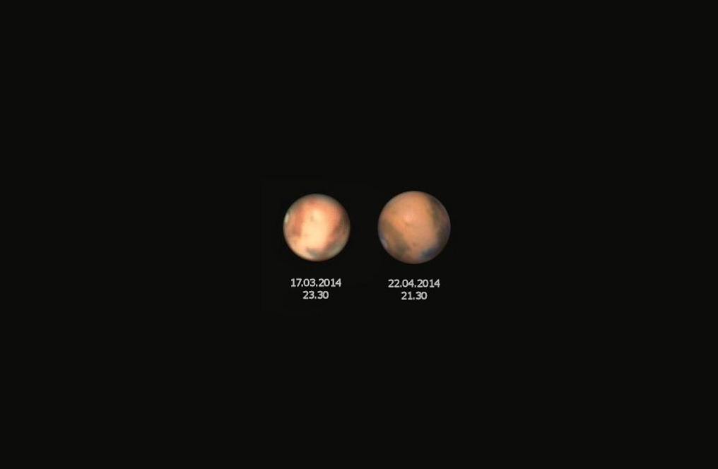 Mars vom 17.03.2014