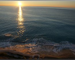 Sonnenaufgang in Montiboli, Spanien