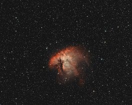 Objekt- und Aufnahmedaten   &nbsp; NGC281   &nbsp; Copyright © Horst Ziegler &nbsp;  &nbsp; ASI533MC-P - LPro - LeXtreme &nbsp; GEM28