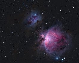 Objekt- und Aufnahmedaten       Nebel M42    Copyright © Horst Ziegler       Teleskop:  - Kamera:  - Montierung: