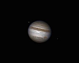 Jupiter mit Monden