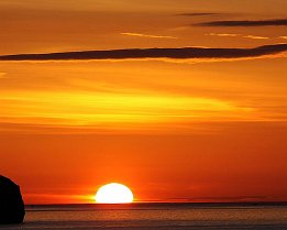 Sonnenaufgang bei Alicante