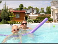 Mondsee, Mai 2015 Schmimmtraining mit Mama