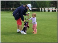 Golfclub Salzburg Jun 2014 Training mit Mama