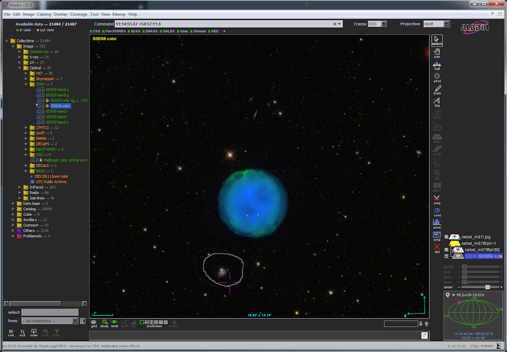 M97 in SDSS